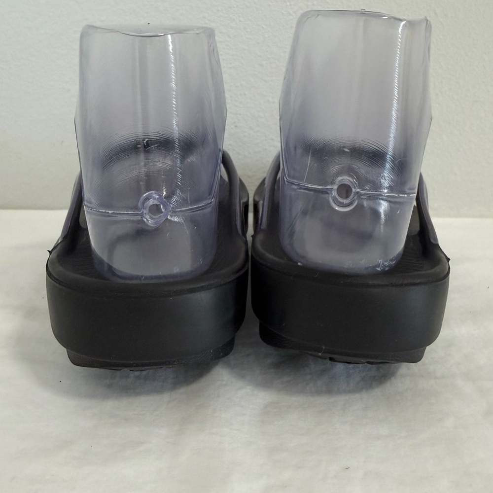 Oofos thong sandals flip flop blue-purple size 6 - Picture 8 of 9